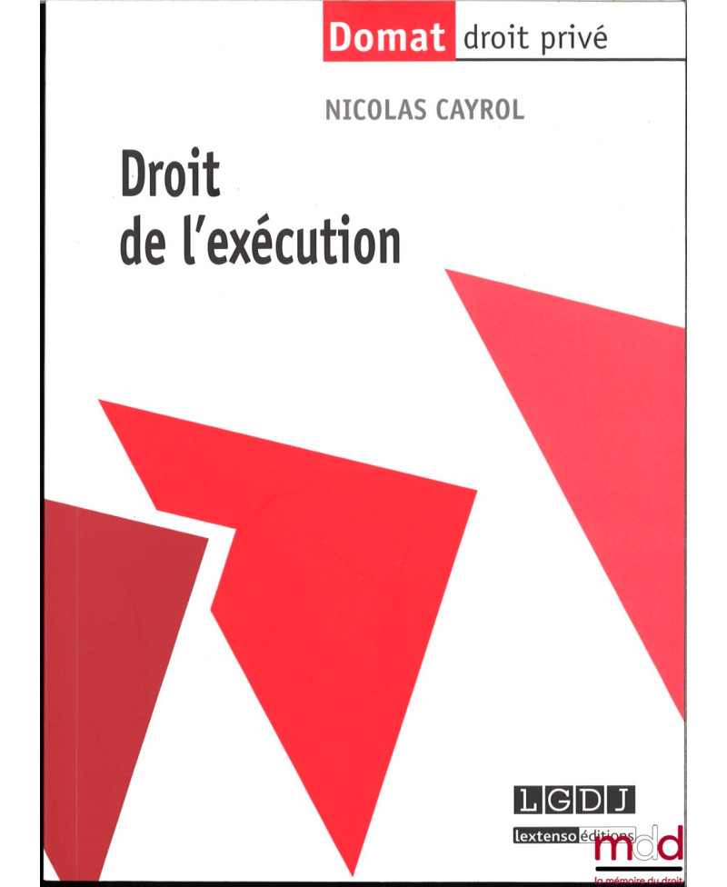 DROIT DE L'EXÉCUTION