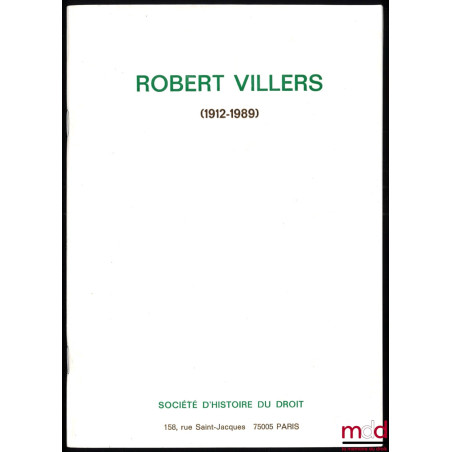 ROBERT VILLERS (1912-1989)