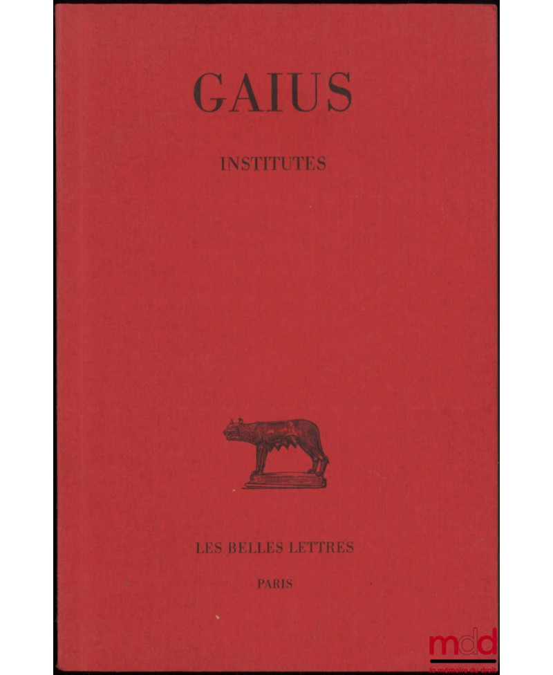 GAIUS, INSTITUTES, 5e...