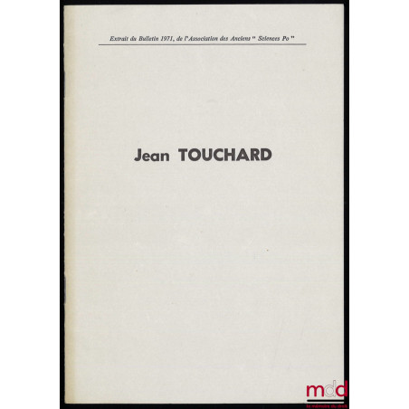 JEAN TOUCHARD