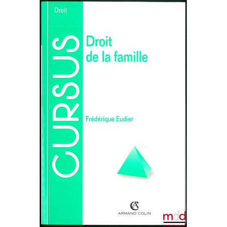 DROIT DE LA FAMILLE, coll. Cursus / Droit