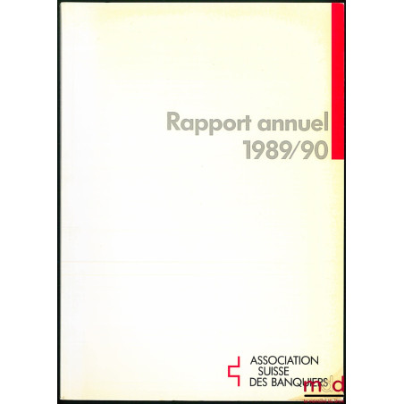 RAPPORT ANNUEL 1989/1990