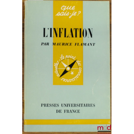 L’INFLATION, coll. Que sais-je?