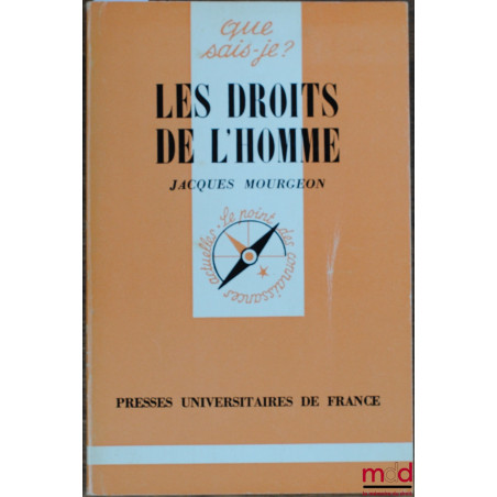 LES DROITS DE L’HOMME, coll. Que sais-je?