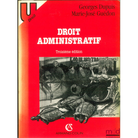 DROIT ADMINISTRATIF, 3ème éd., coll. U/Droit