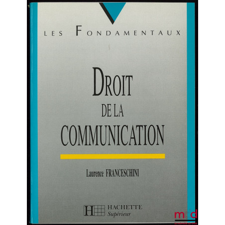 DROIT DE LA COMMUNICATION