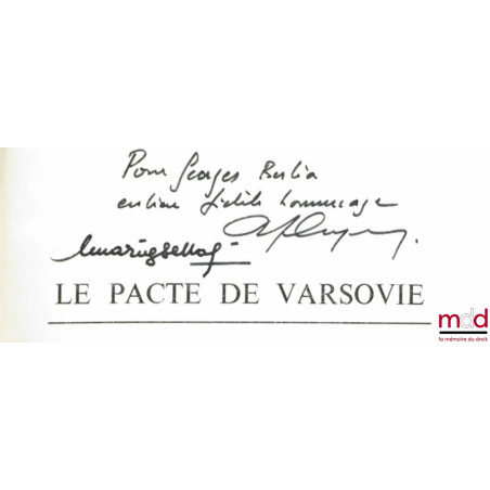LE PACTE DE VARSOVIE, Dossiers U2
