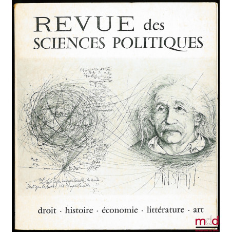REVUE DES SCIENCES POLITIQUES, 2ème trim. 1971 et Supplément
