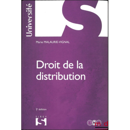 DROIT DE LA DISTRIBUTION, 2e éd.