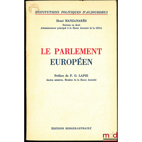 LE PARLEMENT EUROPÉEN