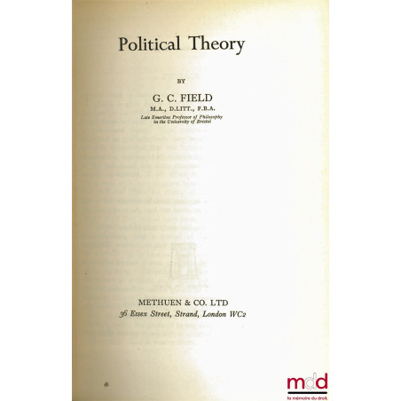 POLITICAL THEORY