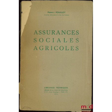 ASSURANCES SOCIALES AGRICOLES