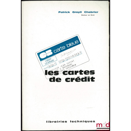 LES CARTES DE CRÉDIT