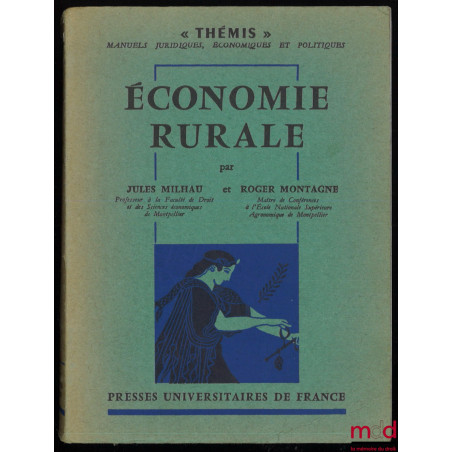 ÉCONOMIE RURALE, 2e éd. mise à jour, coll. Thémis