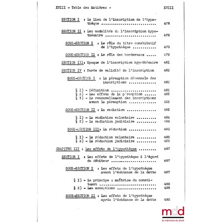 COURS DE DROIT CIVIL, Capacité 2e année, 1953-1954