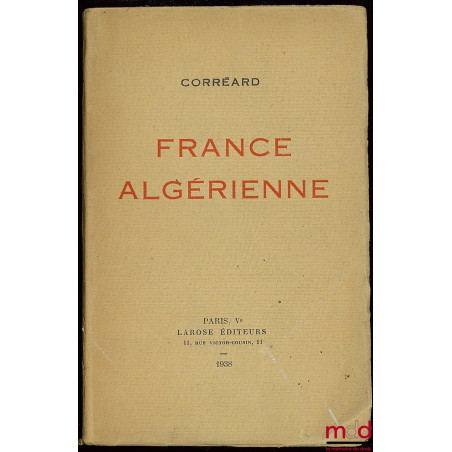 FRANCE ALGÉRIENNE