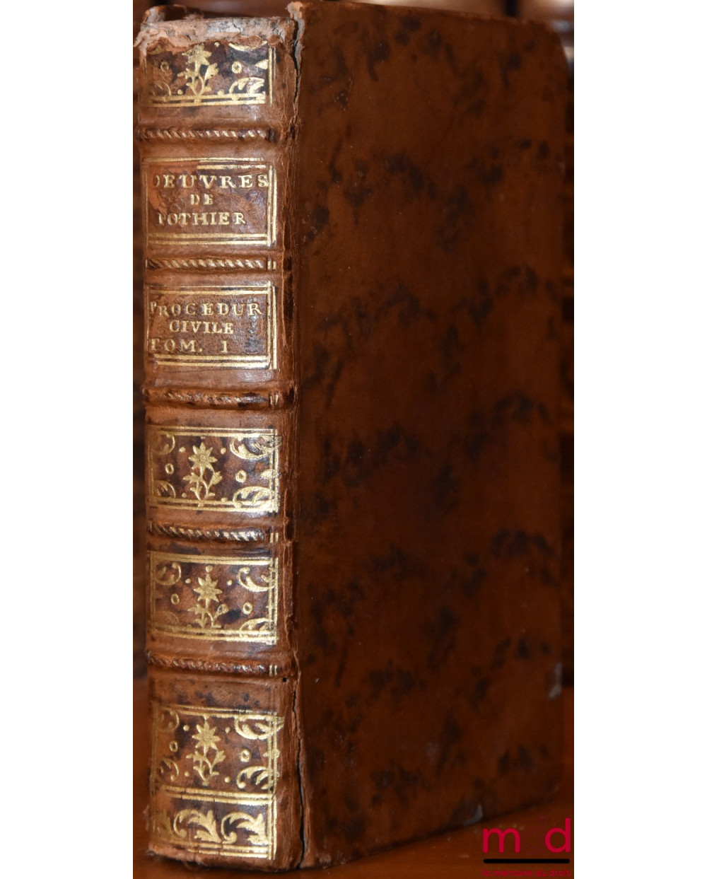 TRAITÉ DE LA PROCÉDURE CIVILE, t. I (seul), Œuvres posthumes de M. Pothier, dédiées à Monseigneur le Garde de Sceaux de France