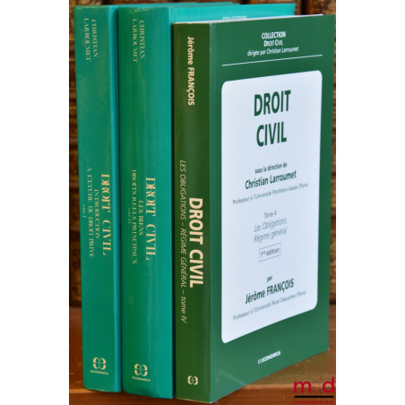 DROIT CIVIL :t. I : INTRODUCTION À L’ÉTUDE DU DROIT PRIVÉ, par Ch. L., 1re éd., coll. Droit civil, série Enseignement ;t. I...