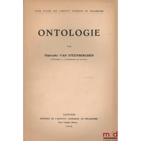 ONTOLOGIE