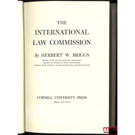 THE INTERNATIONAL LAW COMMISSION