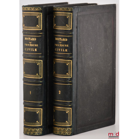 LEÇONS SUR TOUTES LES PARTIES DU CODE DE PROCÉDURE CIVILE, Publiées par Gustave de LINAGE, Continuées et complétées par G.-F....