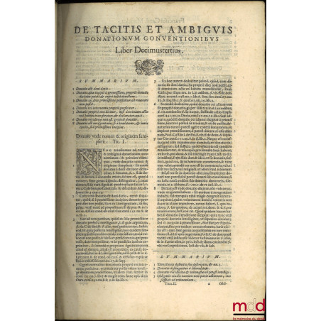 VATICANAE LUCUBRATIONES DE TACITIS ET AMBIGUIS CONVENTIONIBUS, In libros viginti septem dispertitæ. Auctore FRANCISCO TT. S. ...