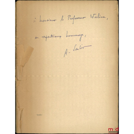 L’INSTABILITÉ MINISTÉRIELLE SOUS LA TROISIÈME RÉPUBLIQUE (1871-1938), Préface de Marcel Prélot, Bibl. d’Histoire Politique et...