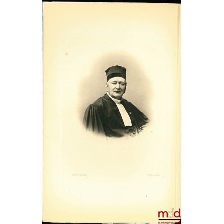 ERNEST CRESSON (1824-1902), Discours prononcé par M. Danet, bâtonnier de l’Ordre au cimetière Montmartre, Discours prononcé p...