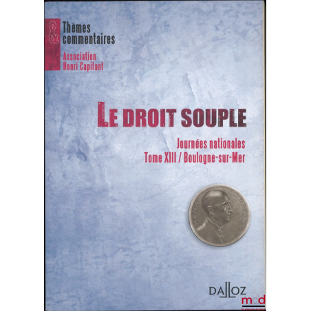 LE DROIT SOUPLE, Journées nationales Tome XIII / Boulogne-sur-Mer