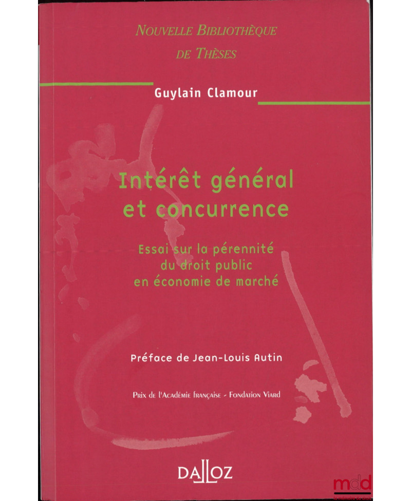 INTÉRÊT GÉNÉRAL ET...