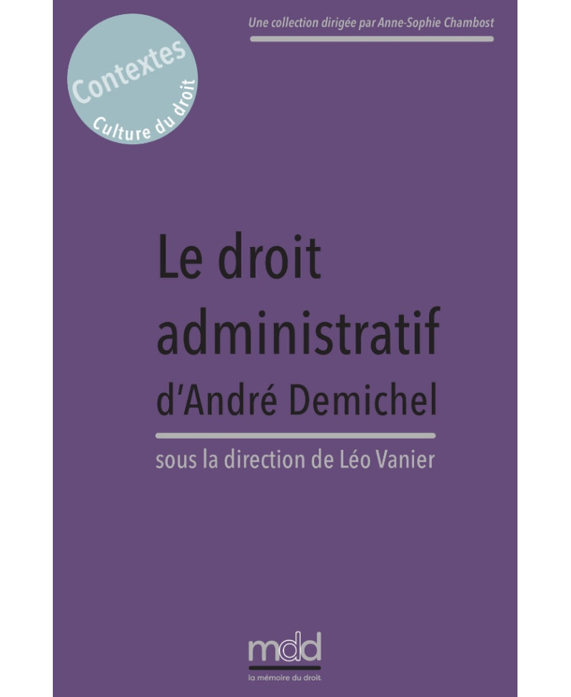 LE DROIT ADMINISTRATIF...