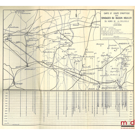 LE CHARBON DANS LE NORD DE LA BELGIQUE, Le Point de vue technique, G. De Leener., Le Point de vue juridique, L. Wodon., Le Po...