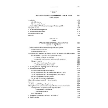 LA FLEXIBILITÉ EN DROIT DE L’URBANISMEFlexibilty in urban planning lawActes du XIIIe Colloque de l’AIDRU Bergame et Bresci...