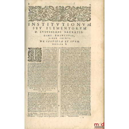 CORPUS JURIS CIVILIS, In quo, vice interpretationis, variæ lectiones, si non omnes, præcipuæ tamen & magisnecessarie adiectæ....