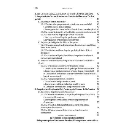 TRAITÉ DE DROIT CRIMINEL ET PÉNALdimension historique, contemporaine, européenne