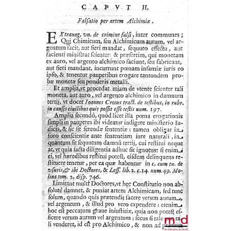 DE P?NIS ECCLESIASTICIS PRAXIS ABSOLUTA ET UNIVERSALIS, IN DUAS PARTES DISTRIBUTA ; OPUS E IURE COMMUNI, & CONSTITUTIONIBUS A...