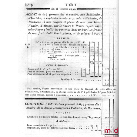 LA SCIENCE DES NÉGOCIANS ET TENEURS DE LIVRES, 2ème éd.