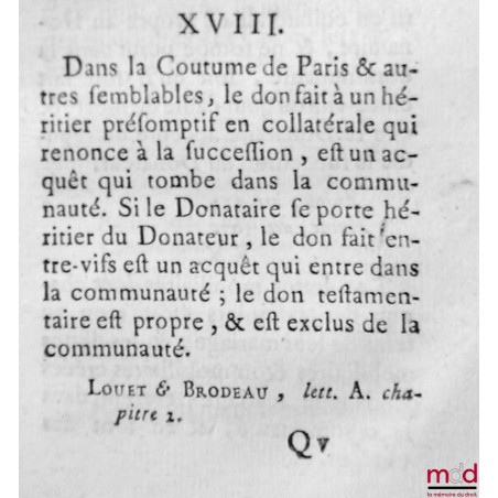 RÈGLES DU DROIT FRANÇOIS, 5ème éd.