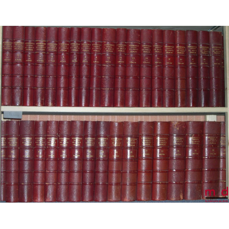 REPERTOIRE GENERAL ALPHABETIQUE DU DROIT FRANÇAIS FONDE PAR ÉDOUARD FUZIER HERMAN