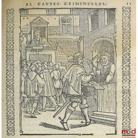 PRACTIQUE JUDICIAIRE ES CAUSES CRIMINELLES, TRES UTILES, NECESSAIRE A TOUS BAILLITS, PREVOSTS, SENESCHAUX, ESCOUTETTES, Maire...