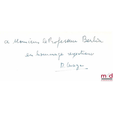 LES INTERVENTIONS DU LÉGISLATEUR DANS LE FONCTIONNEMENT DE LA JUSTICE, Contribution à l?étude du principe de séparation des p...