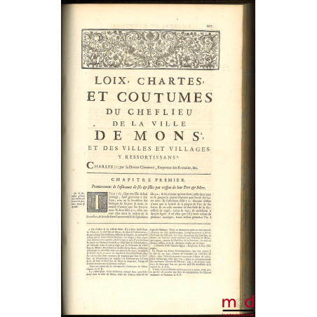 NOUVEAU COUTUMIER GÉNÉRAL OU CORPS DES COUTUMES GÉNÉRALES ET PARTICULIÈRES DE FRANCE, ET DES PROVINCES CONNUES SOUS LE NOM DE...