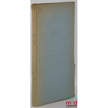 LES CAISSES RÉGIONALES DU CRÉDIT AGRICOLE MUTUEL ET LA LOI DU 31 MARS 1899, Thèse pour le doctorat (Président : M. Souchon ; ...