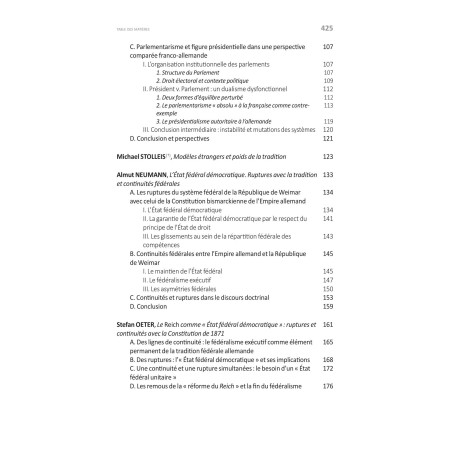 WEIMAR : UNE CONSTITUTION MONDIALE ?Contexte et réception de la Constitution de 1919Sous la direction de Thomas KLEINLEIN,...