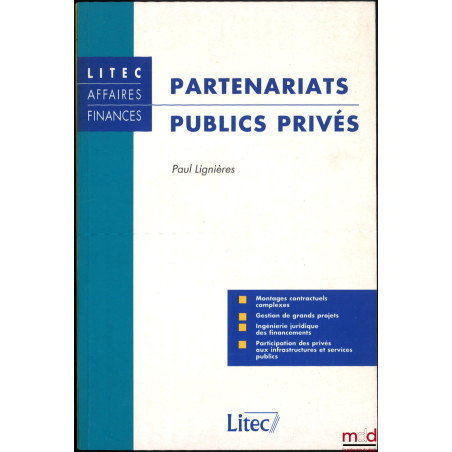 PARTENARIATS PUBLICS PRIVÉS