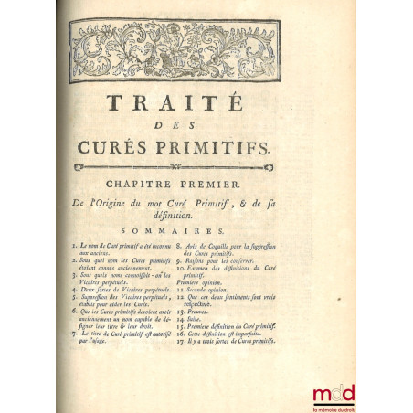 COMMENTAIRE DE L’ORDONNANCE DE LOUIS XV SUR LES SUBSTITUTIONS, DU MOIS D’AOÛT 1747 ;TRAITÉ DE LA SEIGNEURIE FÉODALE UNIVERSE...