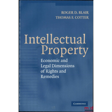 INTELLECTUAL PROPERTY, Economic and Legal Dimensions of Rights and Remedies