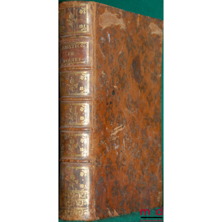 QUESTIONS SUR L?ORDONNANCE DE LOUIS XIV, DU MOIS D?AVRIL 1667, RELATIVES AUX USAGES DES COURS DE PARLEMENT, ET PRINCIPALEMENT...