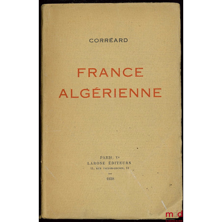 FRANCE ALGÉRIENNE