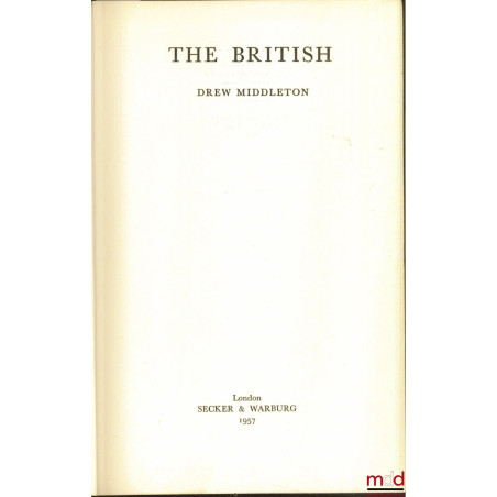 THE BRITISH